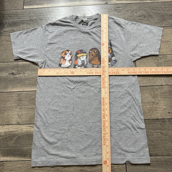 Disney Star Wars Cute Porgs Dressed As The Last Jedi Characters T-Shirt Unisex M - Picture 6 of 7